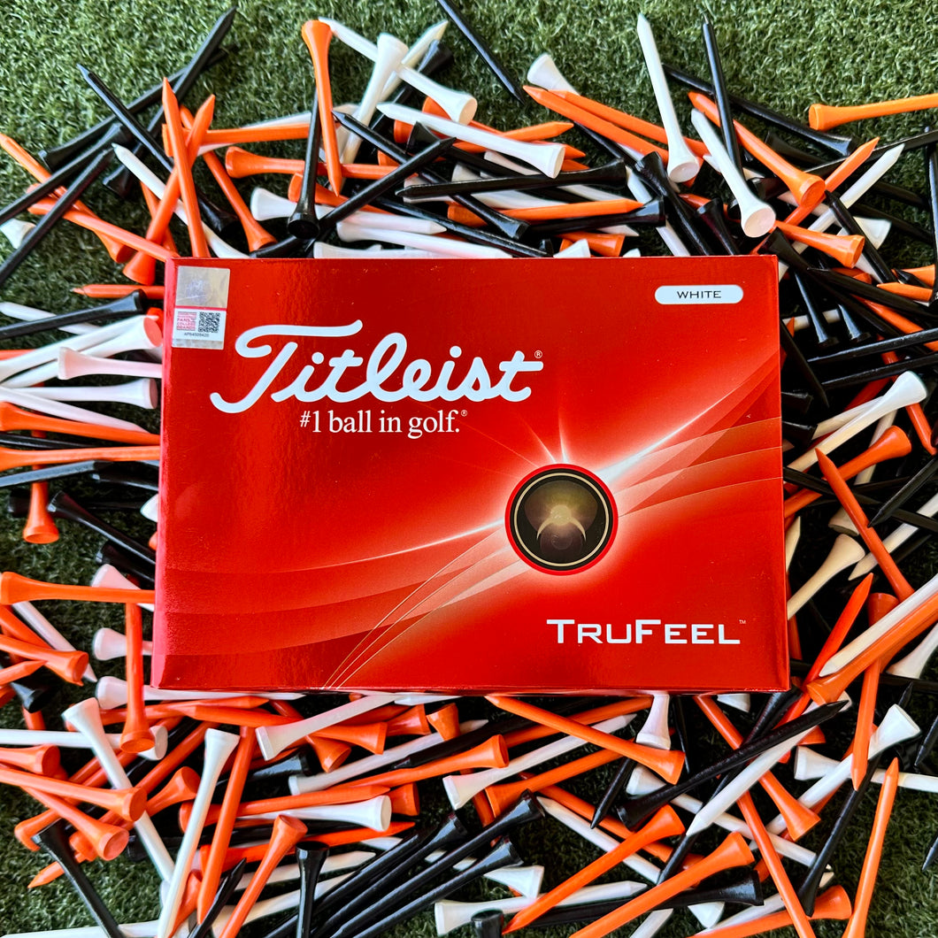 2025 Titleist TruFeel Golf Balls w/Swinging Pete Logo