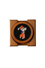 Load image into Gallery viewer, Smathers &amp; Branson Swinging Pete x Cowboys Golf Script Coaster Set
