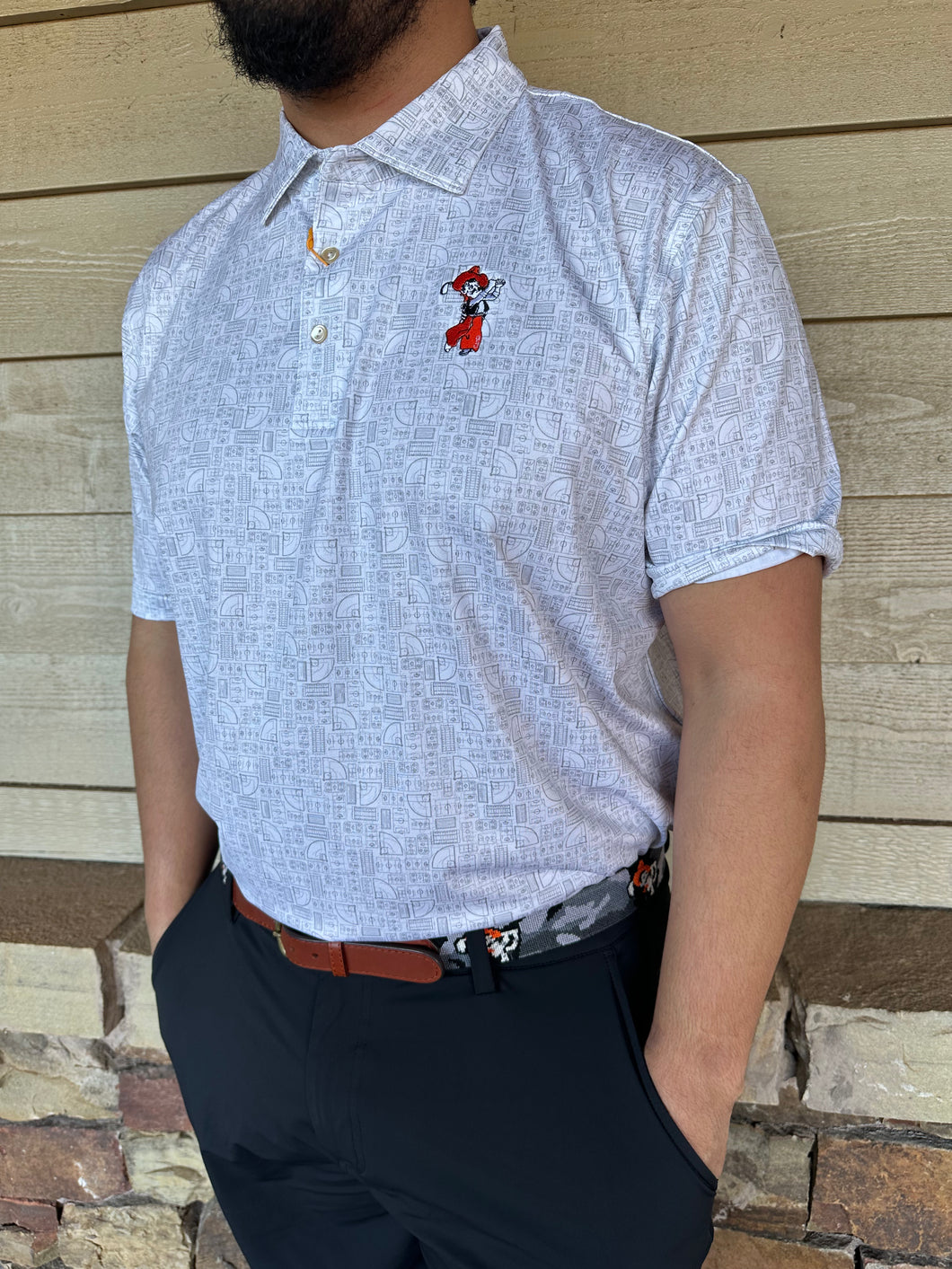 Peter Millar Out of Bounds Performance Jersey Polo